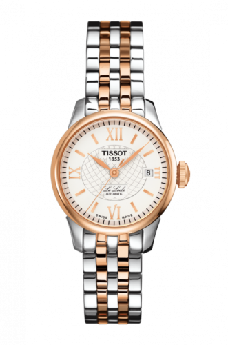 Tissot Le Locle Automatic 25.3 Stainless Steel - Rose Gold / Silver / Bracelet